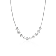 "Their Loss" Necklace (Silver)
