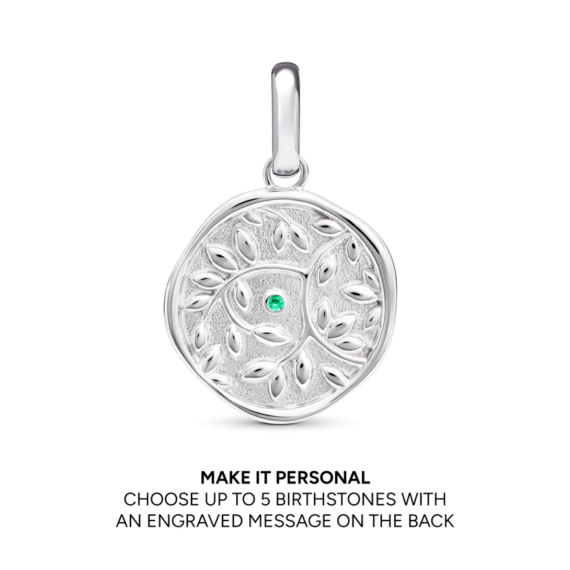 old set up - Tree of Life Necklace (Silver) (no birthstone)