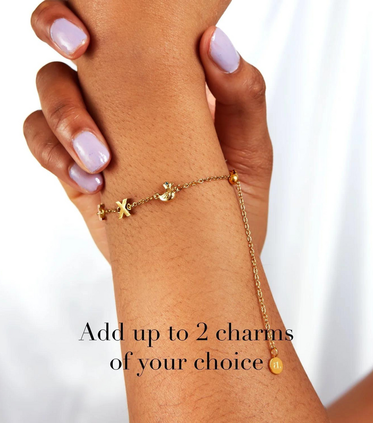 Custom Name Bracelet (Gold) (Copy)