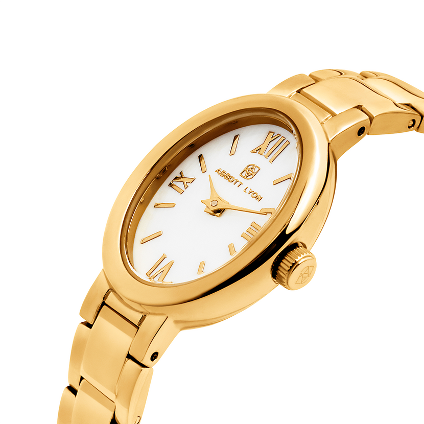 Mini Oval Watch (Gold)