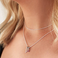 Stacey's Stories Birthstone Pendant (Silver)