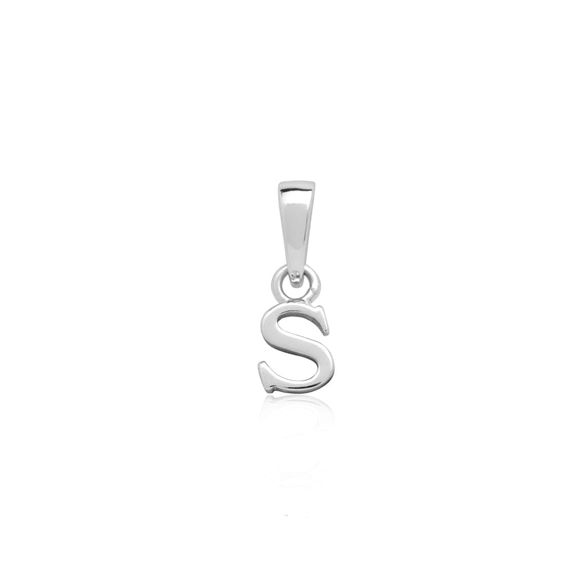 Stacey's Stories Initial Pendant (Silver)