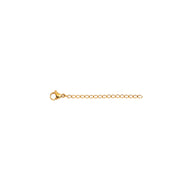 Sterling Silver 2-Inch Chain-Extender (Gold)