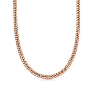 Curb Chain Necklace 16 in (Rose Gold)
