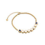 Custom Bead Bracelet (Gold)