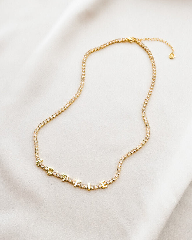 Custom Tennis Name Bundle (Gold)