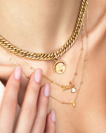 Editorial Date Necklace (Gold)
