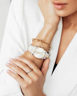 Figaro Chain Bracelet (Gold)