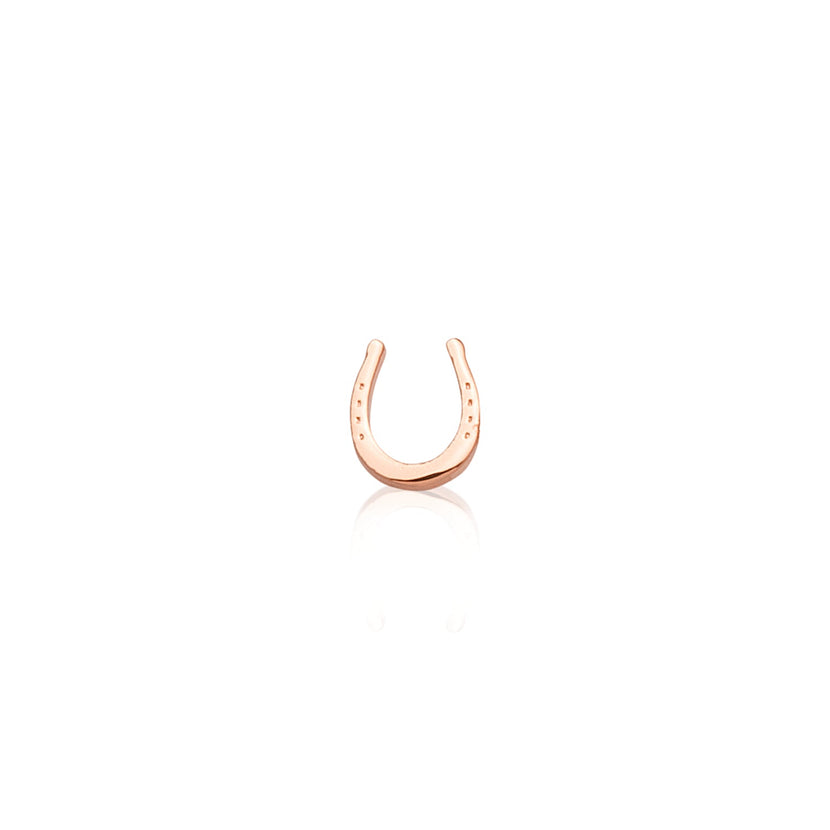 Made Mine Charms - Horseshoe Charm (Rose Gold)