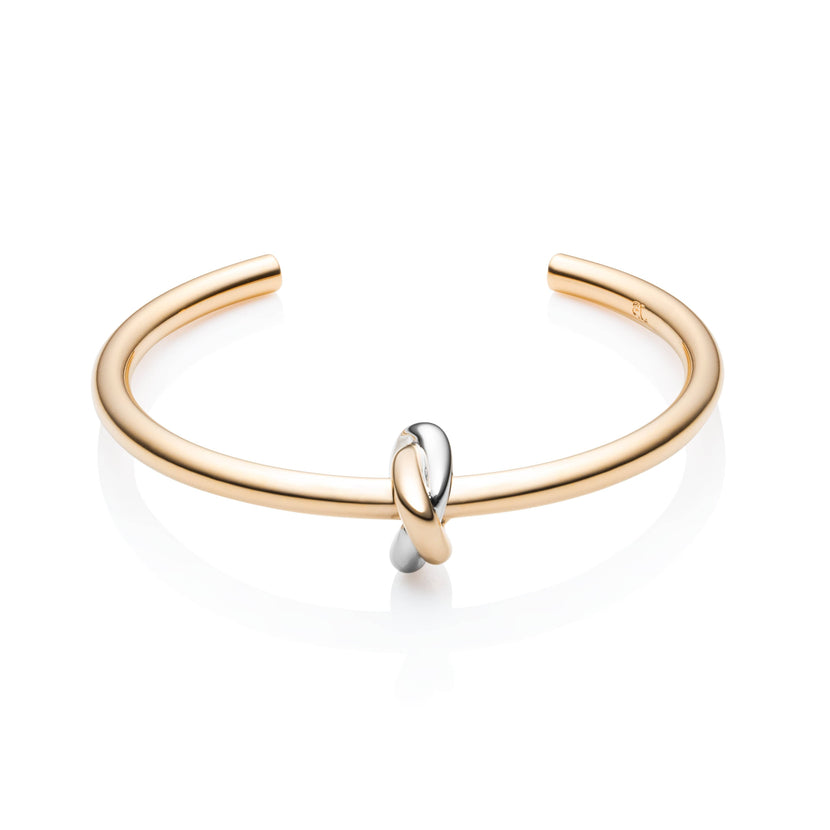 Knot Bangle (Gold/Silver)
