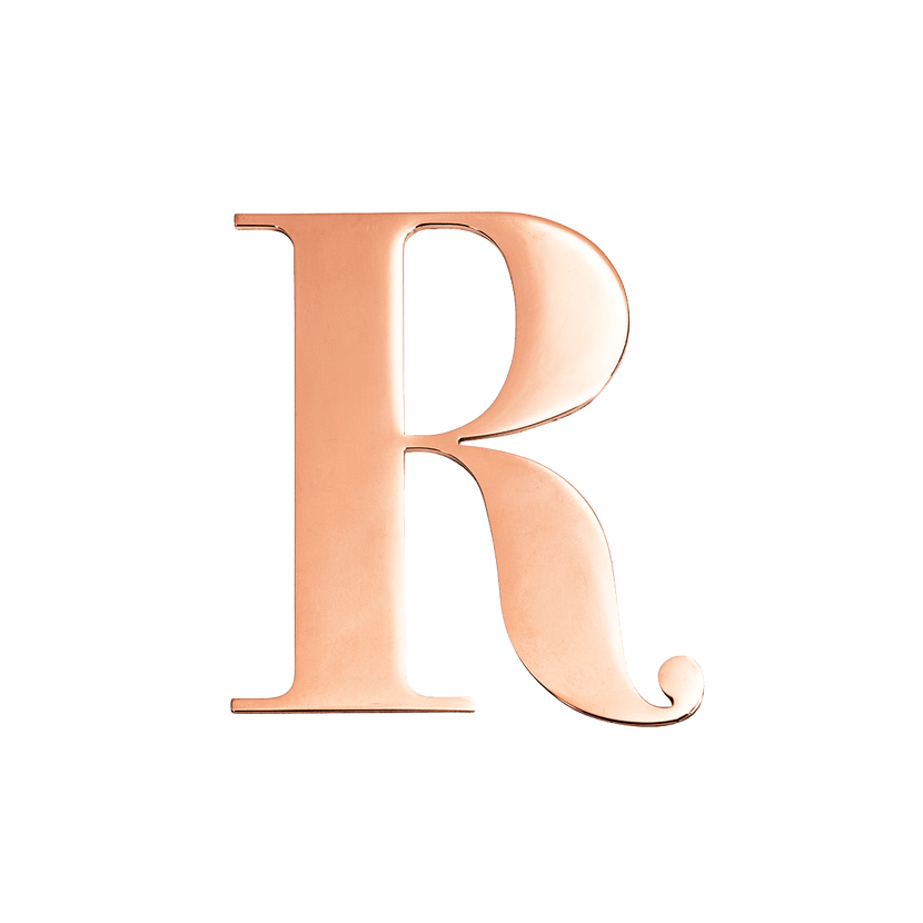 Large Metal Letters - Silver