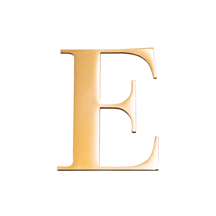 Large Metal Letters - Silver