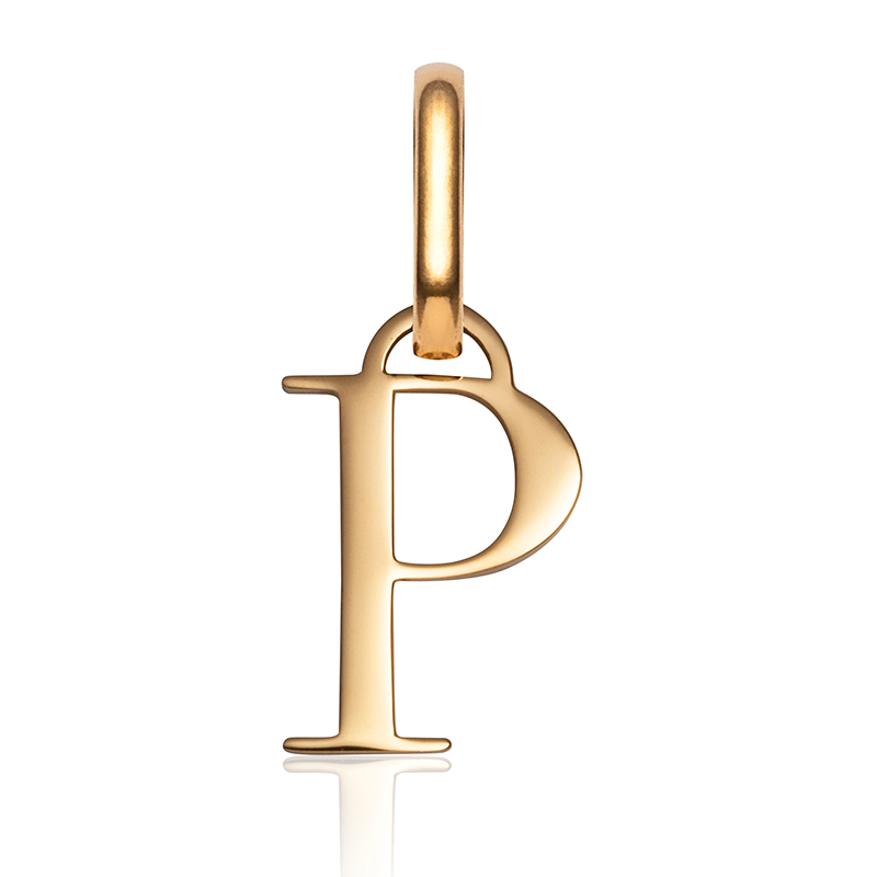 Letter Pendant (Gold)