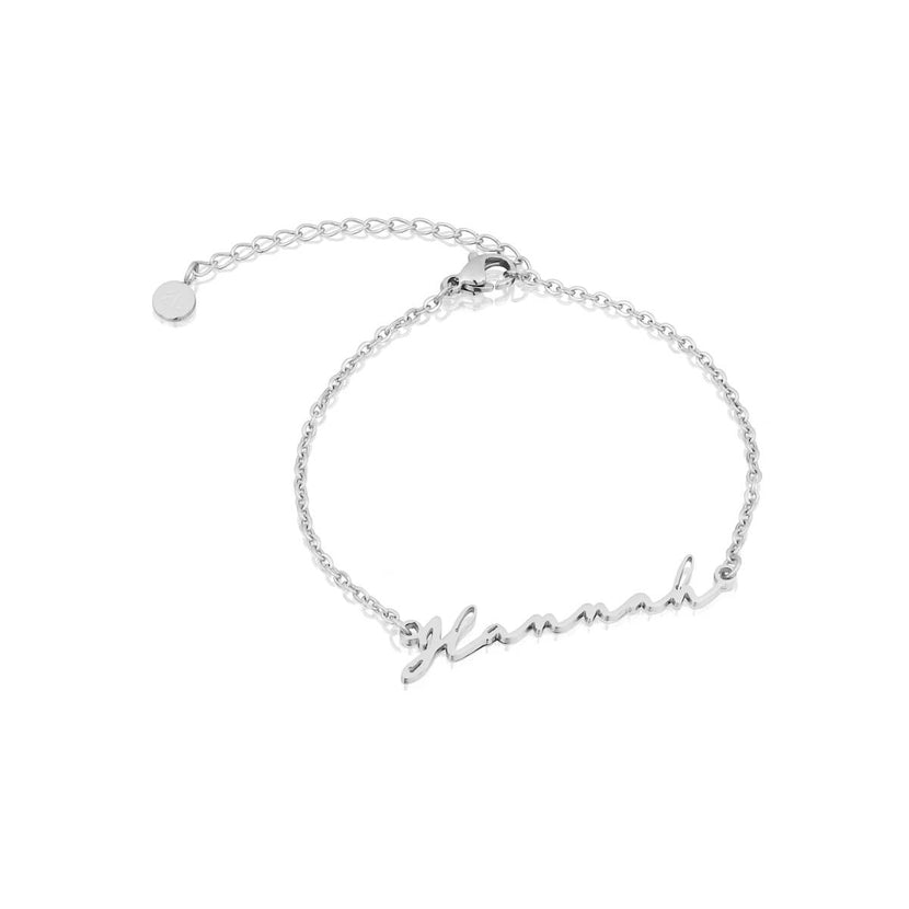 Signature Name Bracelet (Silver)