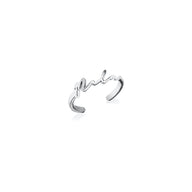 Signature Name Ring (Silver)