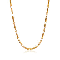 Figaro Chain Necklace (Gold) - JT
