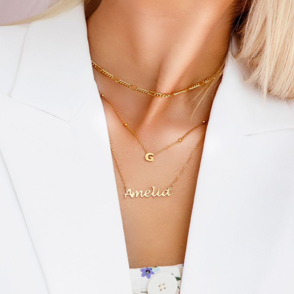 Gold Name Necklaces