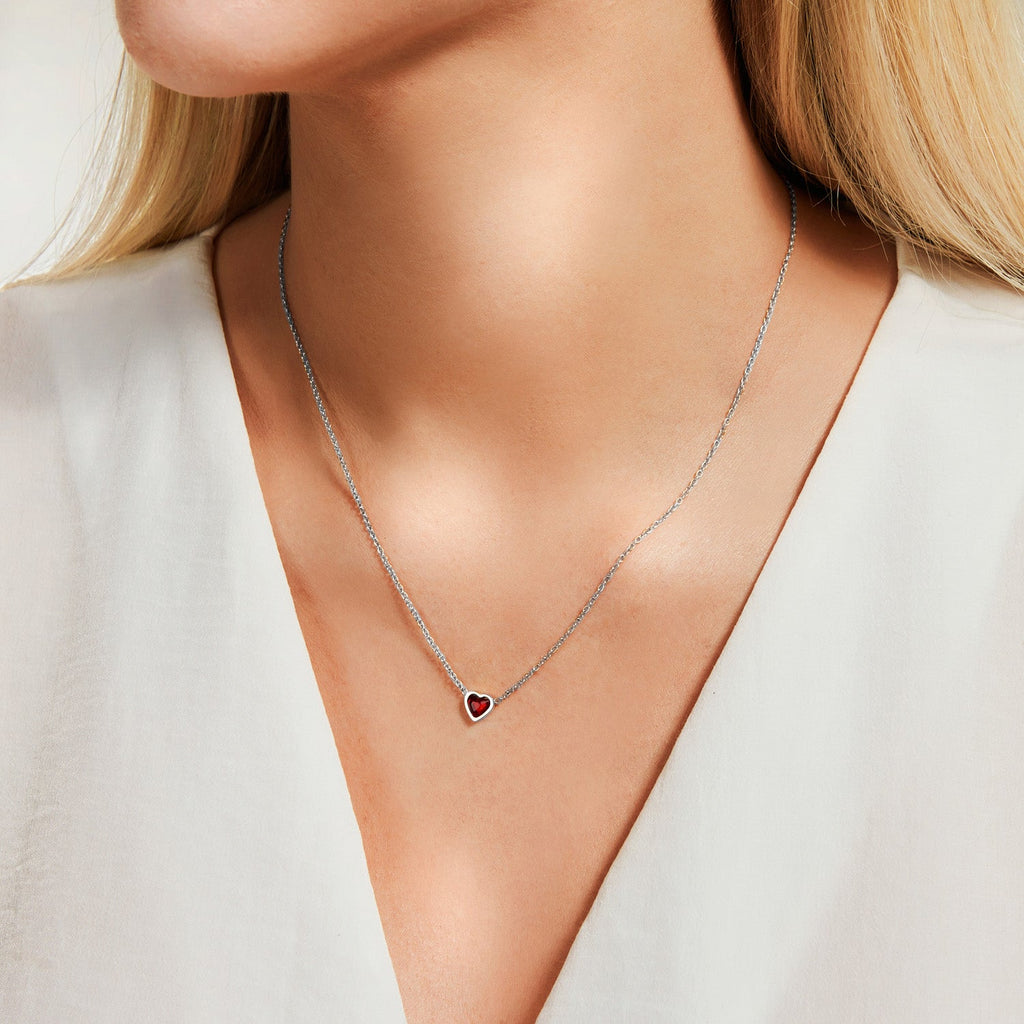 Simple Silver Necklaces