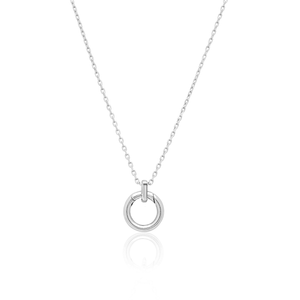 Stacey's Stories Multi Pendant Necklace (Silver)