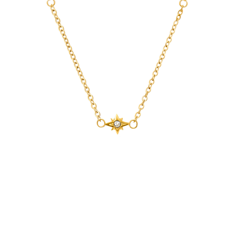 Written In The Stars Chain Necklace (Gold)