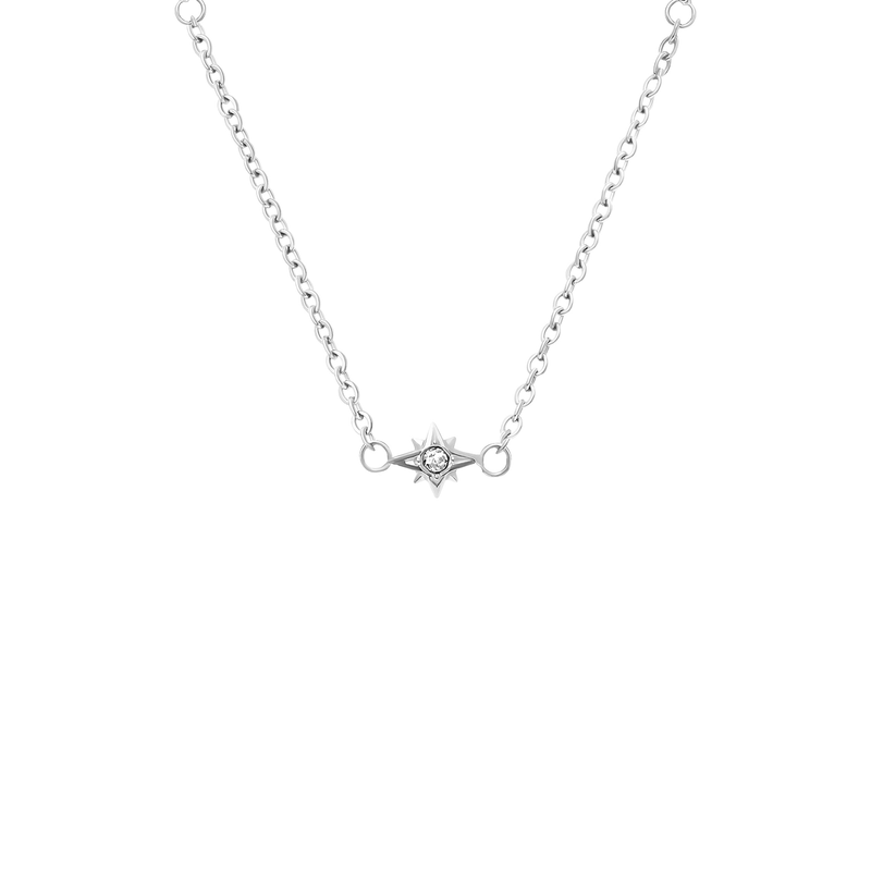 Written In The Stars Chain Necklace (Silver)