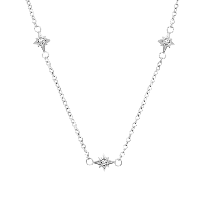 Written in the Stars Initial Necklace (Silver)