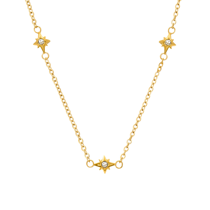 Written in the Stars Initial Necklace (Gold)
