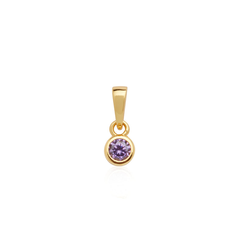 Stacey's Stories Birthstone Pendant (Gold)