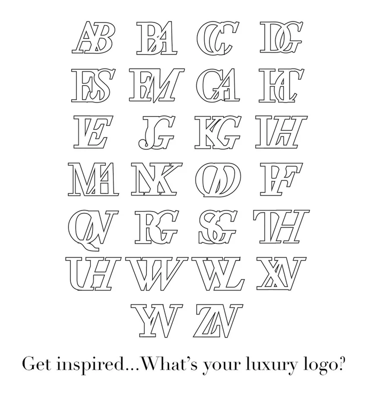 Own Way Monogram Ring (Silver)