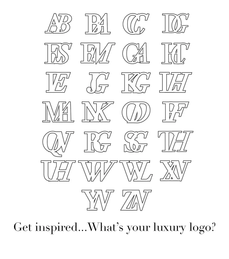 Own Way Monogram Bangle (Silver)