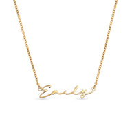 Signature Name Necklace (Gold) (Copy)