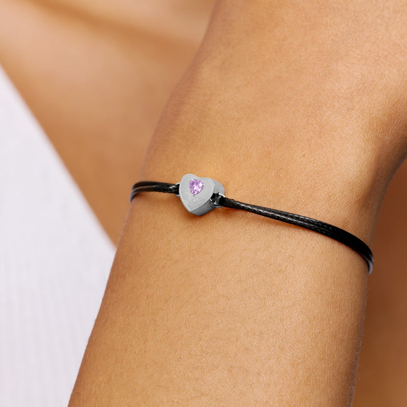 Children With Cancer UK Charms for Charity Bracelet (Silver)