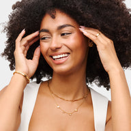 Made Mine Charm Necklace (Gold)