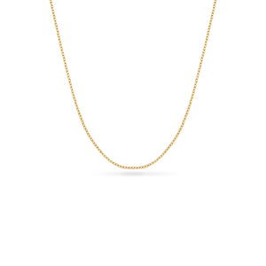 Fine Chain Necklace 14-16 in (Gold)