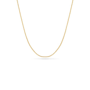 Layering Fine Chain Necklace 14-16 in (Gold)