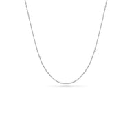 Fine Layering Fine Chain Necklace (Silver)