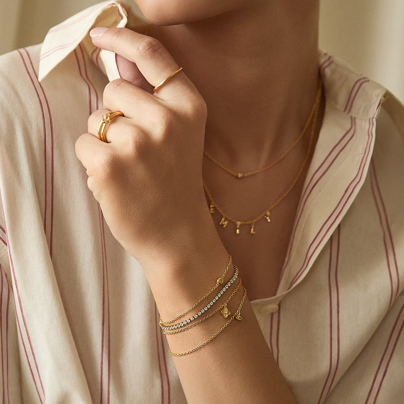 Fine Molten Ring (Gold)