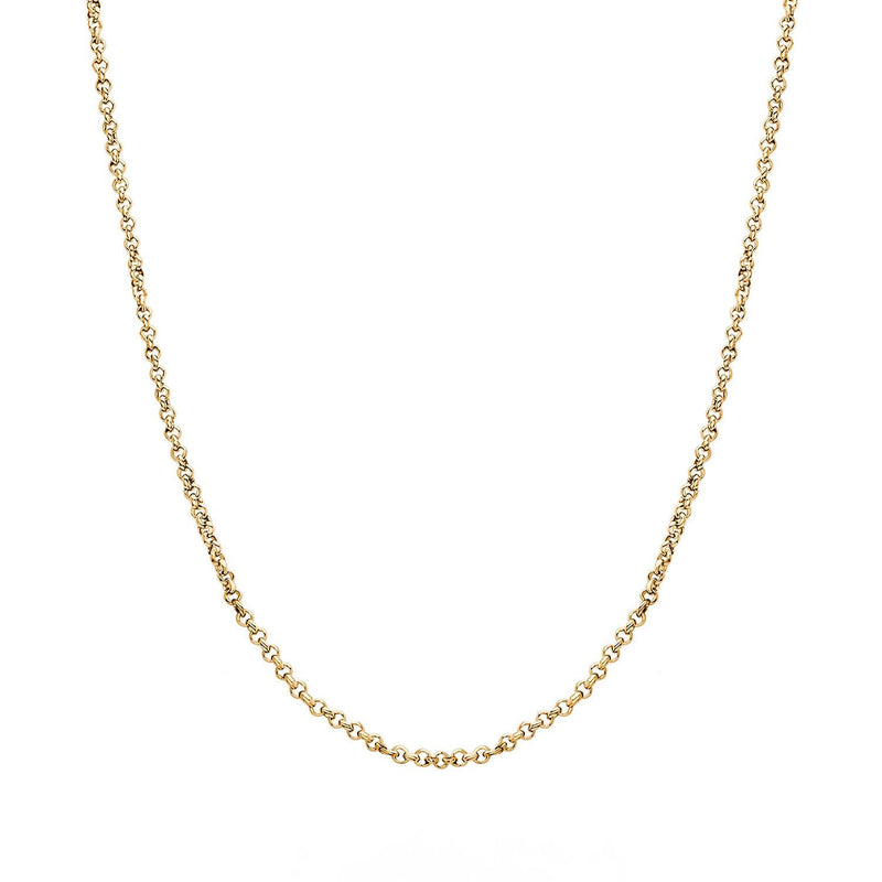Layering Box Chain Necklace (Gold)