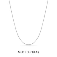 Fine Chain Necklace (Silver)