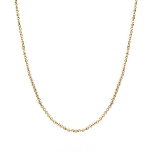 Layering Box Chain Necklace (Gold)