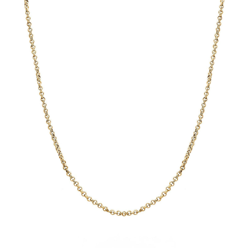 Layering Box Chain Necklace (Gold)