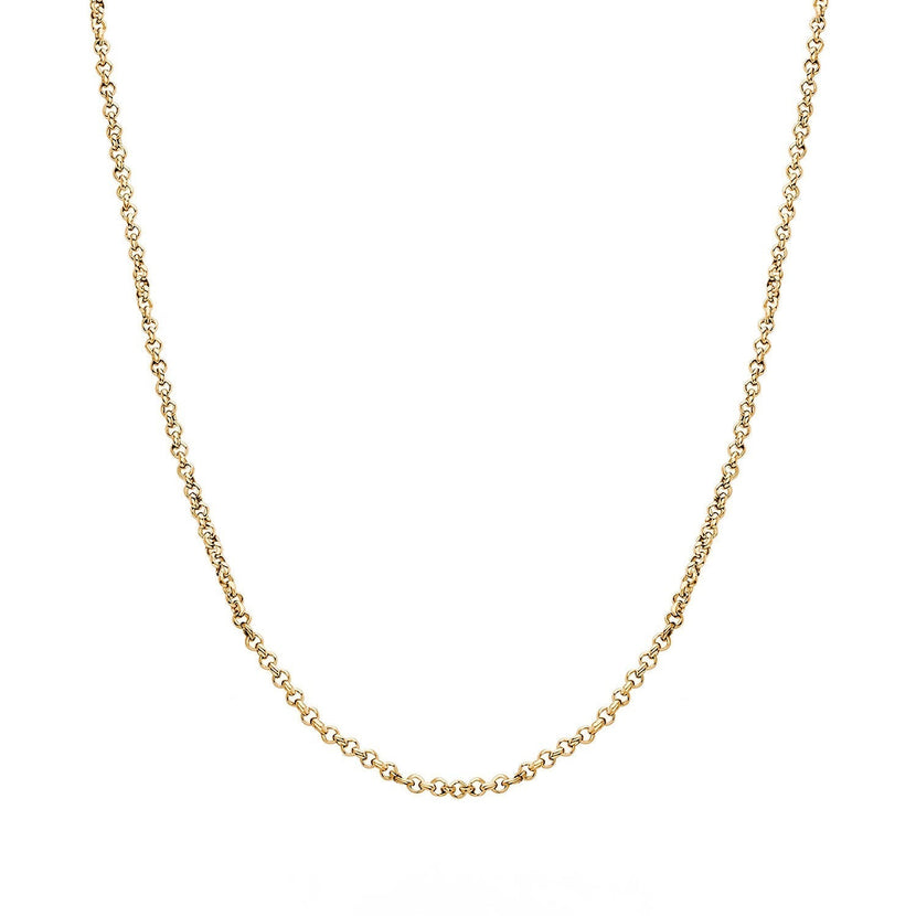 Layering Box Chain Necklace (Gold)