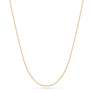 Layering Fine Chain Necklace 18-20 in (Gold)