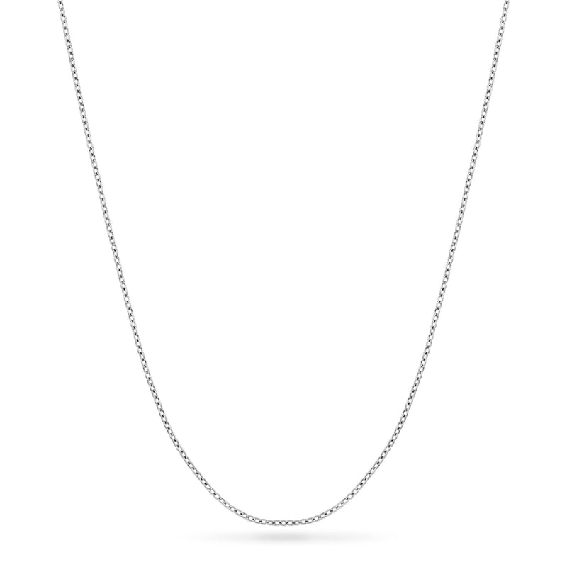 Layering Fine Chain Necklace (Silver)