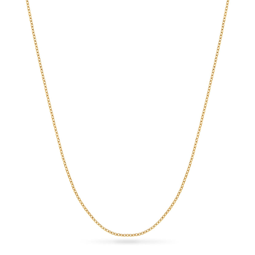 Fine Chain Necklace 22-24 in (Gold)