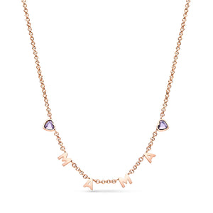 Made Mine Name Necklace (Rose Gold)