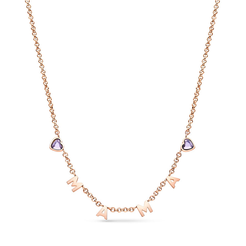 Made Mine Name Necklace (Rose Gold)