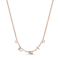 Made Mine Charm Necklace (Rose Gold)