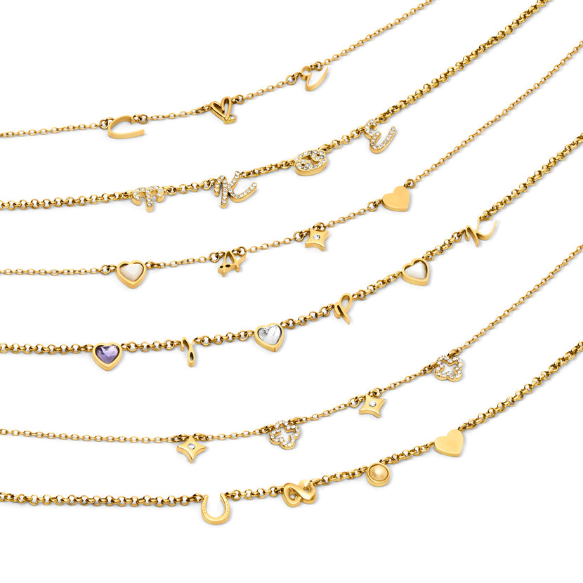 Made Mine Charm Bracelet (Gold)