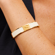 Icon Initial Bangle (Gold) No Variants